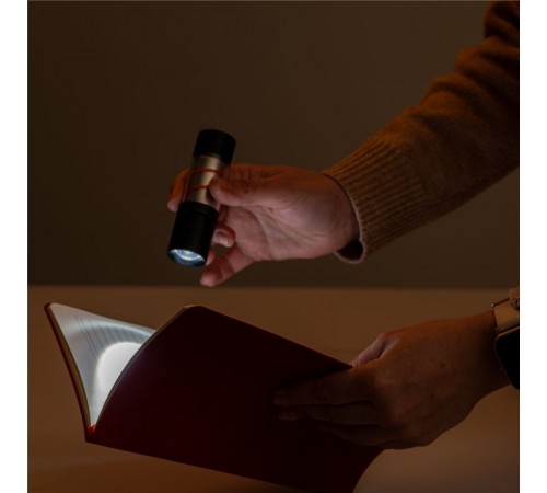 Ліхтарик акумуляторний 2в1 TheGeneral Eridan, з кольоровим підсвічуванням