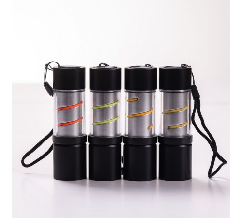 Ліхтарик акумуляторний 2в1 TheGeneral Eridan, з кольоровим підсвічуванням