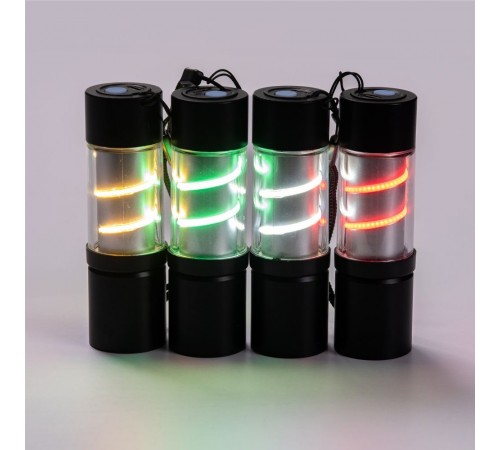 Ліхтарик акумуляторний 2в1 TheGeneral Eridan, з кольоровим підсвічуванням