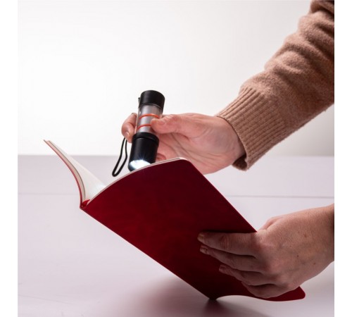 Ліхтарик акумуляторний 2в1 TheGeneral Eridan, з кольоровим підсвічуванням