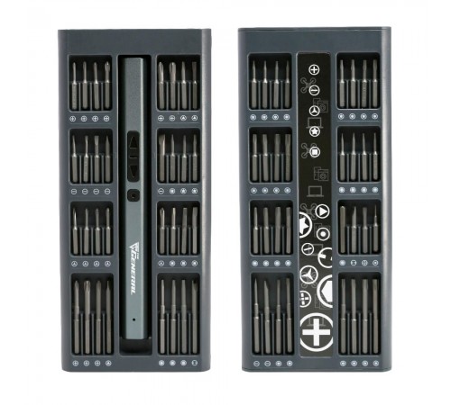 Електронабір прецизійних викруток 82в1 TheGeneral BitMaster з LED