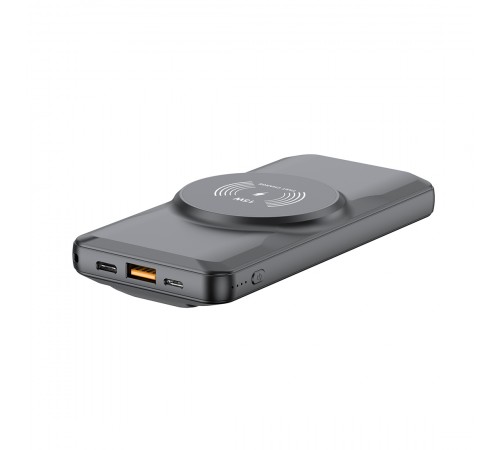 Повербанк 10000 mAh TheGeneral Сapacity, бездротова зарядка 15W, світлодіодний індикатор