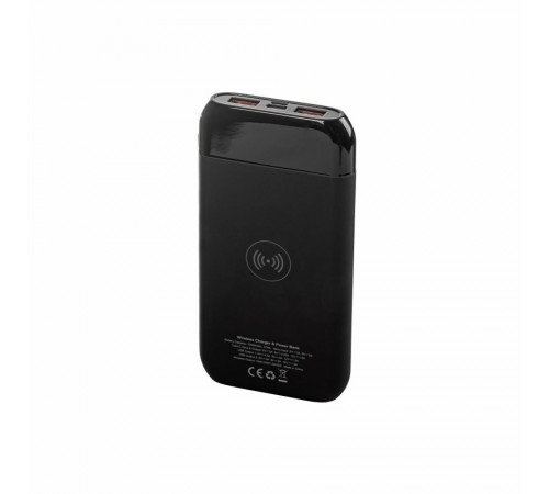 Повербанк 10000 mAh TheGeneral ChargeVault, бездротова зарядка 15W, цифровий індикатор