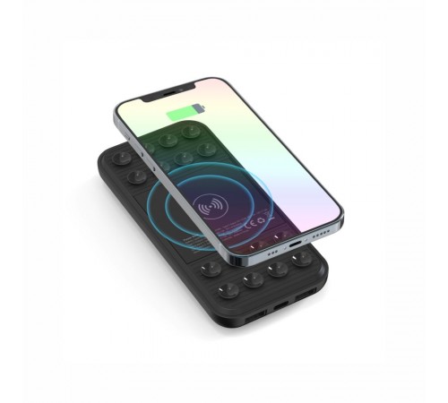 Повербанк 10000 mAh TheGeneral ChargeMate, бездротова зарядка 15W, світлодіодний індикатор