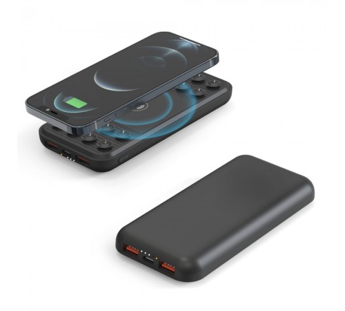 Повербанк 10000 mAh TheGeneral ChargeMate, бездротова зарядка 15W, світлодіодний індикатор