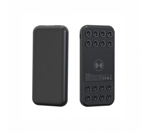 Повербанк 10000 mAh TheGeneral ChargeMate, бездротова зарядка 15W, світлодіодний індикатор