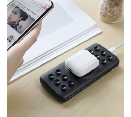 Повербанк 10000 mAh TheGeneral ChargeMate, бездротова зарядка 15W, світлодіодний індикатор