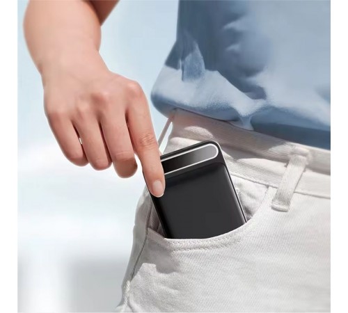 Повербанк 10000 mAh TheGeneral Ampato, бездротова зарядка 15W, цифровий індикатор