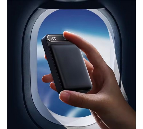 Повербанк 10000 mAh TheGeneral Ampato, бездротова зарядка 15W, цифровий індикатор