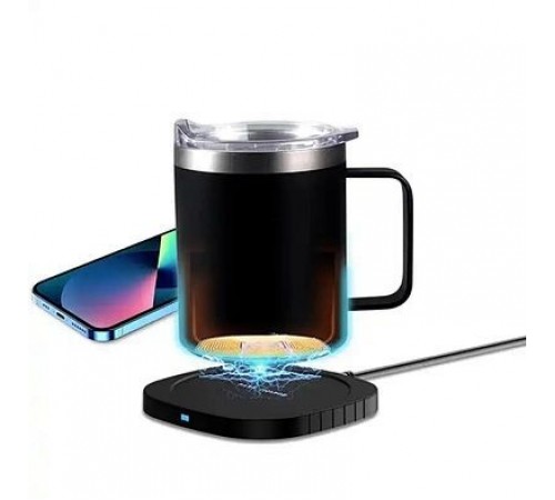 Чашка з підігрівом 350 мл TheGeneral ThermoHub 15W, LED індикатор