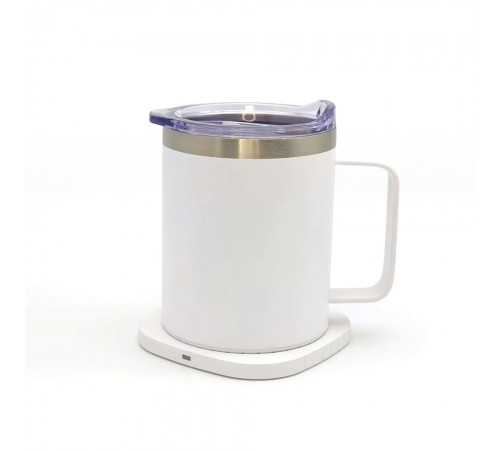 Чашка з підігрівом 350 мл TheGeneral ThermoHub 15W, LED індикатор