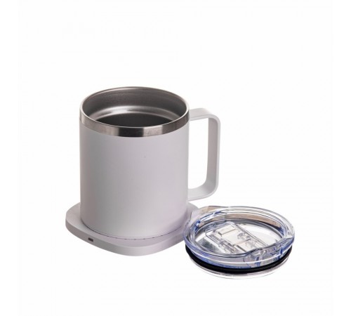 Чашка з підігрівом 350 мл TheGeneral ThermoHub 15W, LED індикатор