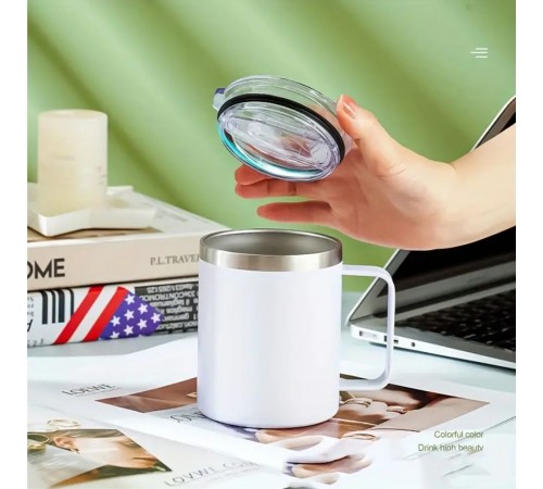 Чашка з підігрівом 350 мл TheGeneral ThermoHub 15W, LED індикатор