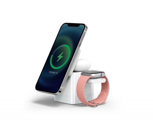 Бездротовий зарядний пристрій TheGeneral QuikLink 15W з підсвічуванням