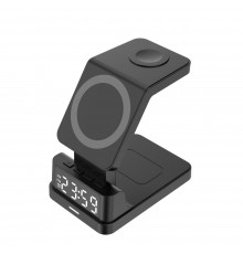 Бездротовий зарядний пристрій TheGeneral FlashCharge 15W з годинником