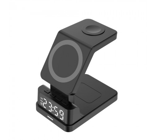 Бездротовий зарядний пристрій TheGeneral FlashCharge 15W з годинником