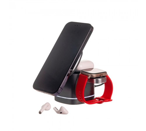 Бездротовий зарядний пристрій TheGeneral BlitzLink 15W з підсвічуванням