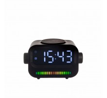 Портативна колонка-годинник TheGeneral RapidFlow 5W з бездротовим зарядним пристроєм 15W