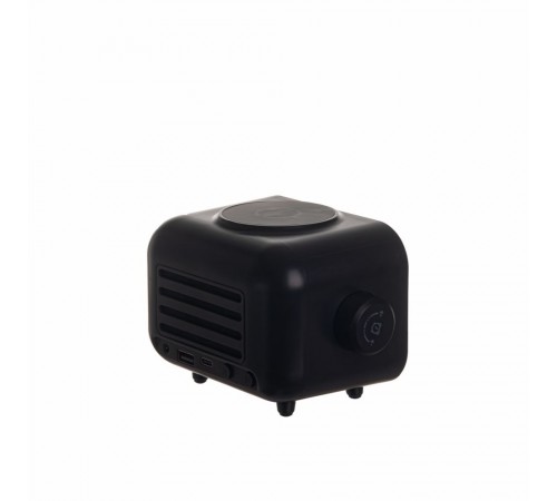 Портативна колонка-годинник TheGeneral RapidFlow 5W з бездротовим зарядним пристроєм 15W