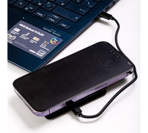 Бездротовий зарядний пристрій TheGeneral Flow 15W з набором перехідників