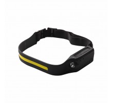 Ліхтарик налобний акумуляторний TheGeneral Showy з боковим COB light