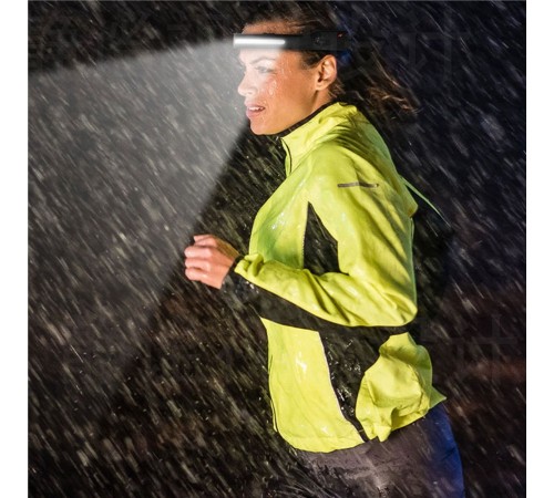 Ліхтарик налобний акумуляторний TheGeneral Showy з боковим COB light