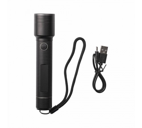 Ліхтарик акумуляторний TheGeneral Shine, вологозахищений корпус, з ремінцем