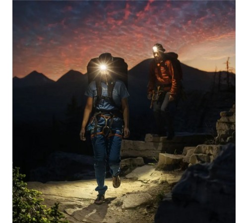 Ліхтарик налобний акумуляторний TheGeneral Gaily з XPG/COB/RED SMD light