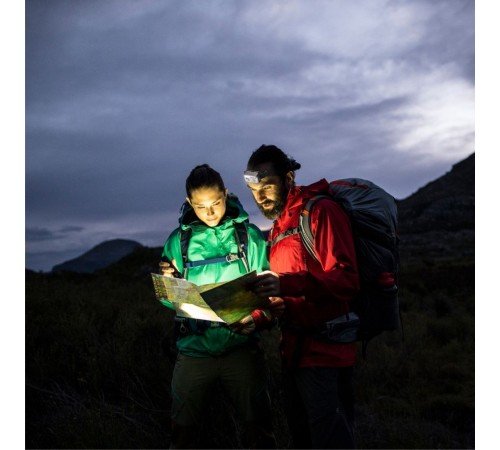 Ліхтарик налобний акумуляторний TheGeneral Gaily з XPG/COB/RED SMD light